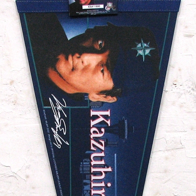 사사키 가즈히로 MLB 페넌트[시애틀 매리너스] 정품 기념품